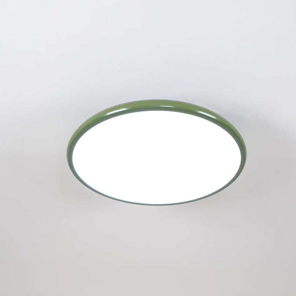 Adjustable LED Ceiling Spotlight, Integrated, Modern Kitchen Light, Green Beige