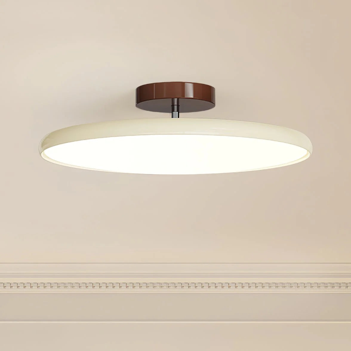 Adjustable LED Ceiling Spotlight, Integrated, Modern Kitchen Light, Green Beige