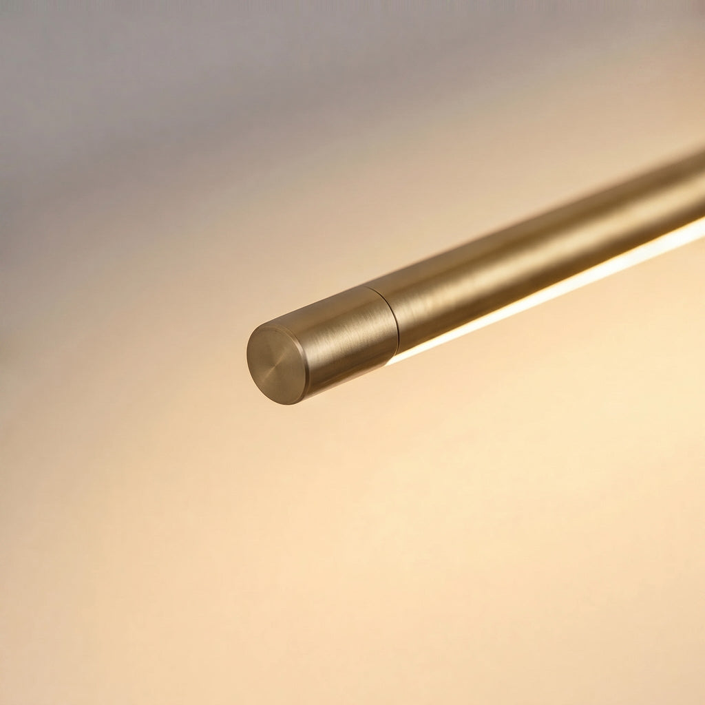 Linear Wall Sconce, Adjustable LED, Gold Black, Dimmable, Modern Bathroom