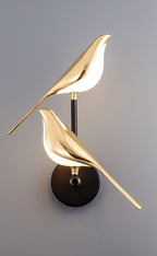 Bird Wall Sconce, Adjustable Brightness LED, Magnetic Modern Accent Light