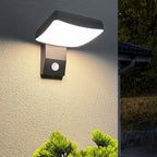 Outdoor Wall Sconce, IP65 Adjustable LED, Square Round, Aluminum