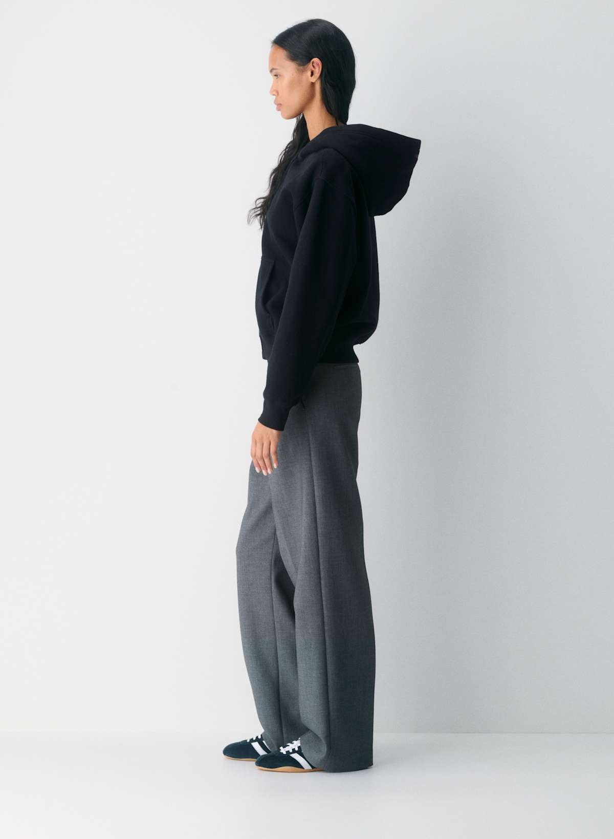 Oryisell Cozy Sweatfleece Perfect Zip Hoodie