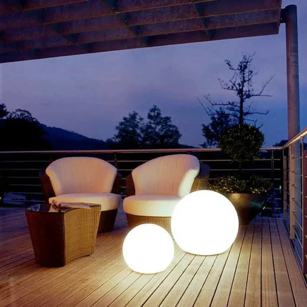 Solar Globe Patio Light, Waterproof Hanging Lantern, Remote Control, Outdoor