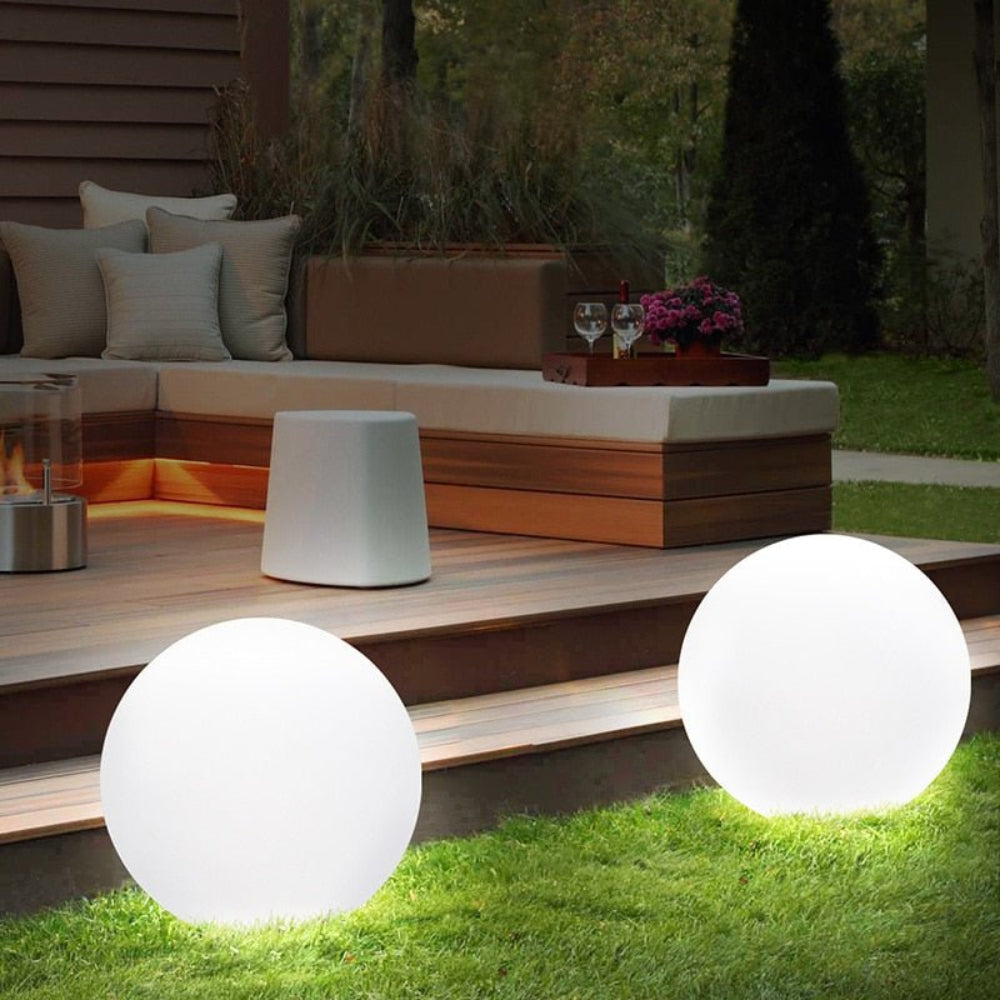 Solar Globe Patio Light, Waterproof Hanging Lantern, Remote Control, Outdoor
